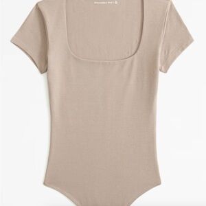 Abercrombie square neck cotton bodysuit (buy 2 for $50)